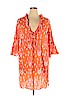 Mud Pie Orange Casual Dress Size XL - photo 1