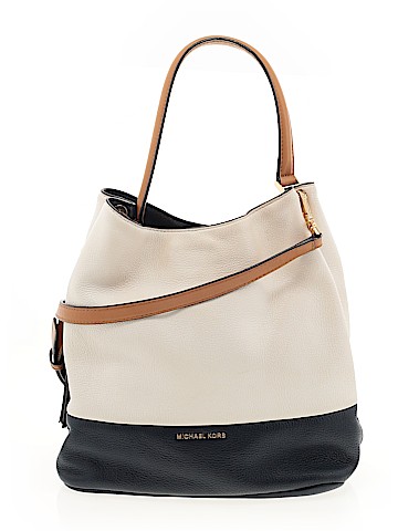 MICHAEL Michael Kors Leather Satchel (view 1)