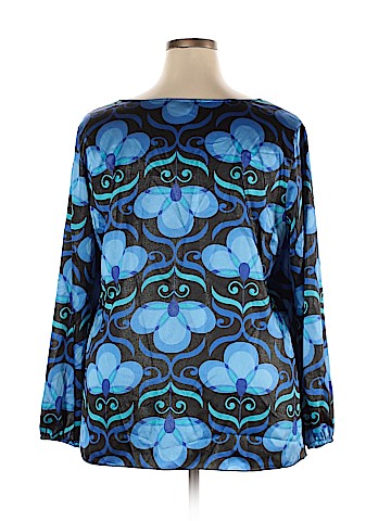 NY Collection Long Sleeve Blouse (view 2)