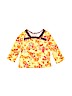 Baby Nay Floral Polka Dots Yellow Long Sleeve Top Size 3T - photo 1