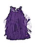 Self Esteem 100% Polyester Purple Special Occasion Dress Size 6 - photo 1