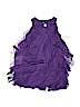 Self Esteem 100% Polyester Purple Special Occasion Dress Size 6 - photo 2