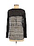 Wet Seal Black Long Sleeve Top Size M - photo 2