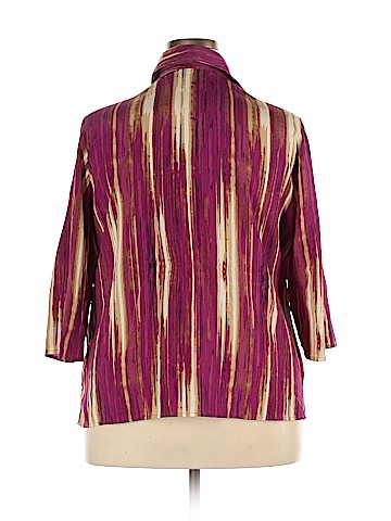 Just My Size Long Sleeve Blouse (view 2)