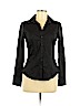 H&M Black Long Sleeve Button-Down Shirt Size 6 - photo 1