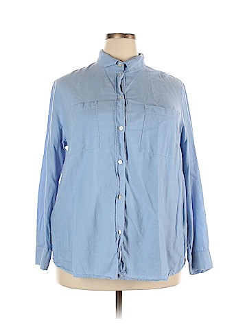 H&M Long Sleeve Button-Down Shirt (view 1)