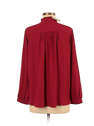 Ann Taylor LOFT Long Sleeve Blouse (view 2)