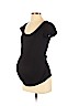 Old Navy - Maternity Black Short Sleeve T-Shirt Size XS - photo 1