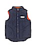 Carter's 100% Polyester Solid Blue Vest Size 3T - photo 1