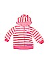 Carter's 100% Polyester Pink Zip Up Hoodie 6-9 MO / 9 MO - photo 1