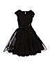 Zunie 100% Nylon Black Special Occasion Dress Size 12 - photo 2