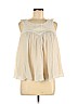 Bensoni Ivory Sleeveless Blouse Size 6 - photo 1