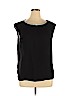 Tacera 100% Polyester Black Sleeveless Top Size XL - photo 1