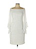 Joseph Ribkoff 100% Polyester White Casual Dress Size 12 - photo 1