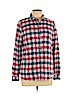 Madewell 100% Cotton Red Long Sleeve Button-Down Shirt Size L - photo 1