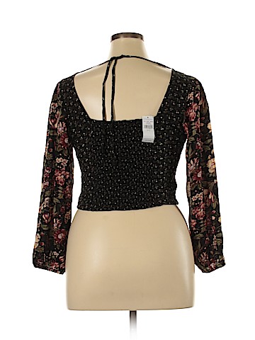 American Eagle Outfitters Long Sleeve Blouse (view 2)