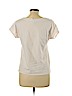 Christopher & Banks White Short Sleeve T-Shirt Size L (petite) - photo 2