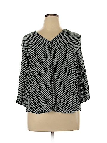 Gap Body Outlet Long Sleeve Blouse (view 1)