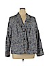 Talbots 100% Cotton Blue Blazer Size 16 - photo 1