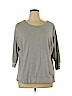 Kim Rogers 100% Cotton Gray Sweatshirt Size 1X - photo 1