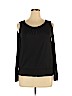 FancyQube Black Long Sleeve Top Size XL - photo 1