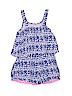 Cherokee 100% Rayon Print Purple Romper Size XS (youth) - photo 2
