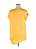 Max Studio Yellow Short Sleeve Top Size XL - photo 2