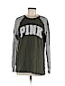 Victoria's Secret Pink 100% Cotton Green Long Sleeve T-Shirt Size M - photo 1