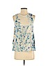 Lucky Brand 100% Cotton Ivory Tank Top Size M - photo 1