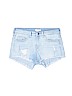 H&M Blue Denim Shorts Size 4 - photo 1