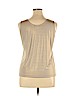 Travelers by Chico's Gold Sleeveless Top Size XL (3) - photo 2
