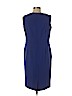 A LINE ANNE KLIEN Blue Casual Dress Size 12 - photo 2