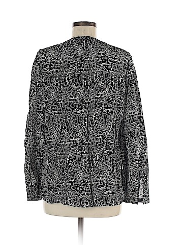 Rebecca Taylor Long Sleeve Silk Top (view 2)