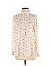 Ann Taylor LOFT 100% Polyester Pink Long Sleeve Blouse Size S - photo 1