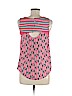 Crown & Ivy 100% Rayon Pink Sleeveless Blouse Size M (petite) - photo 2