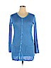 Assorted Brands 100% Linen Blue Cardigan Size 2X - photo 1