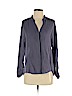 Vince. 100% Polyester Purple Long Sleeve Blouse Size 0 - photo 1