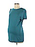 Motherhood Teal Short Sleeve Top Size M - photo 1