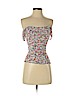Diane von Furstenberg 100% Silk Gray Sleeveless Silk Top Size P (petite) - photo 1
