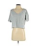 Aerie 100% Cotton Gray Short Sleeve T-Shirt Size S - photo 1