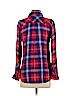Rails 100% Rayon Red Long Sleeve Button-Down Shirt Size XS - photo 2