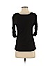 Vince Camuto Black 3/4 Sleeve Top Size S - photo 1