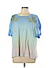 Wildfox Blue Short Sleeve T-Shirt Size L - photo 1