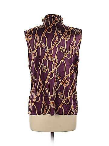 St. John Sleeveless Silk Top (view 2)