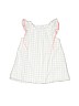 Baby Gap 100% Cotton White Short Sleeve Blouse Size 3-6 mo - photo 1
