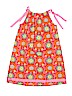 Hanna Andersson 100% Cotton Print Red Dress Size 130 cm / US 8 - photo 2