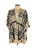 Sweet & Sinful 100% Acrylic Tan Poncho Size L - photo 1