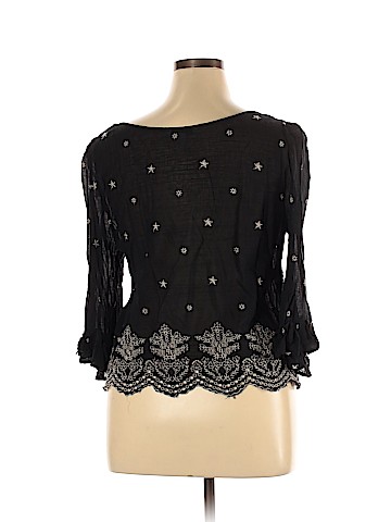 American Eagle Outfitters 3/4 Sleeve Top (view 2)