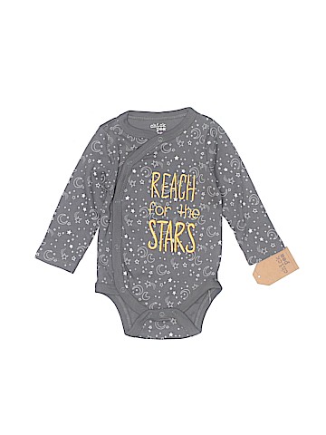 Chick Pea Long Sleeve Onesie (view 1)