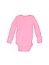 Carter's 100% Cotton Pink Long Sleeve Onesie Size Newborn - photo 2